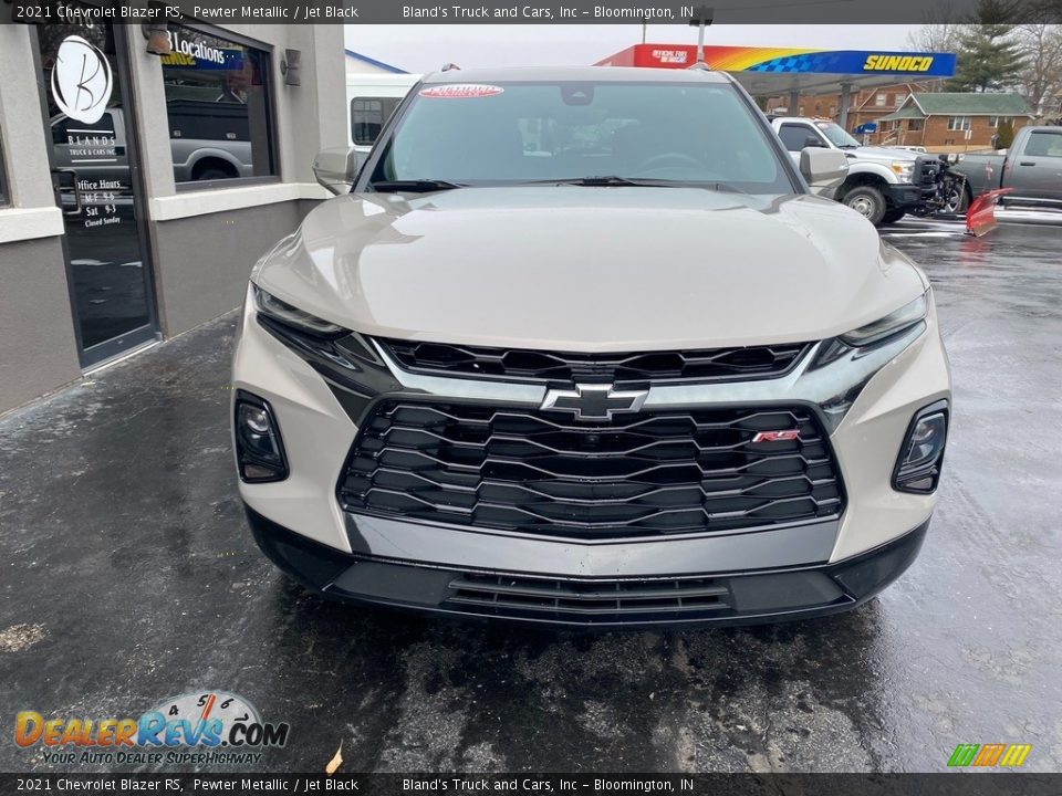 2021 Chevrolet Blazer RS Pewter Metallic / Jet Black Photo #3