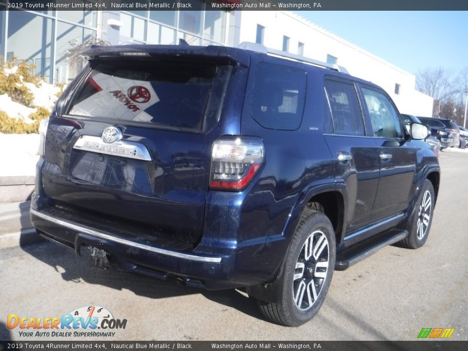 2019 Toyota 4Runner Limited 4x4 Nautical Blue Metallic / Black Photo #19