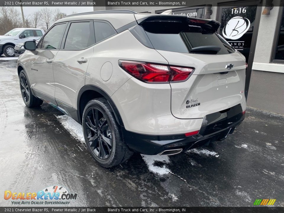 2021 Chevrolet Blazer RS Pewter Metallic / Jet Black Photo #7