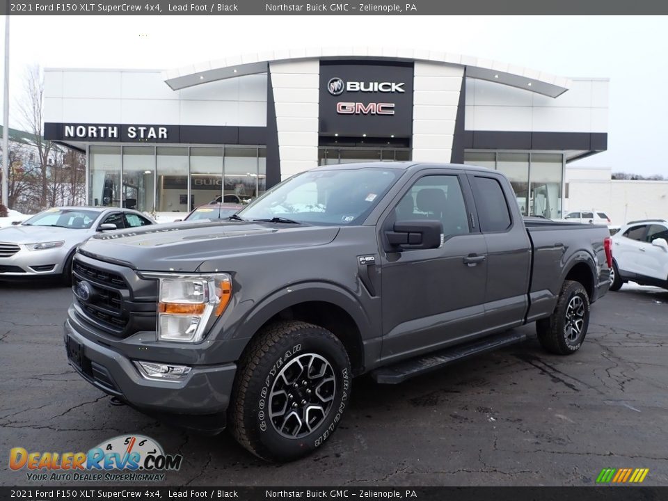 2021 Ford F150 XLT SuperCrew 4x4 Lead Foot / Black Photo #1