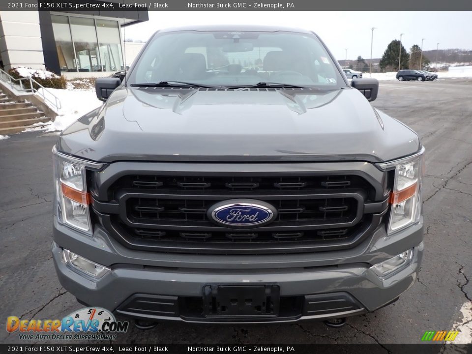 2021 Ford F150 XLT SuperCrew 4x4 Lead Foot / Black Photo #3