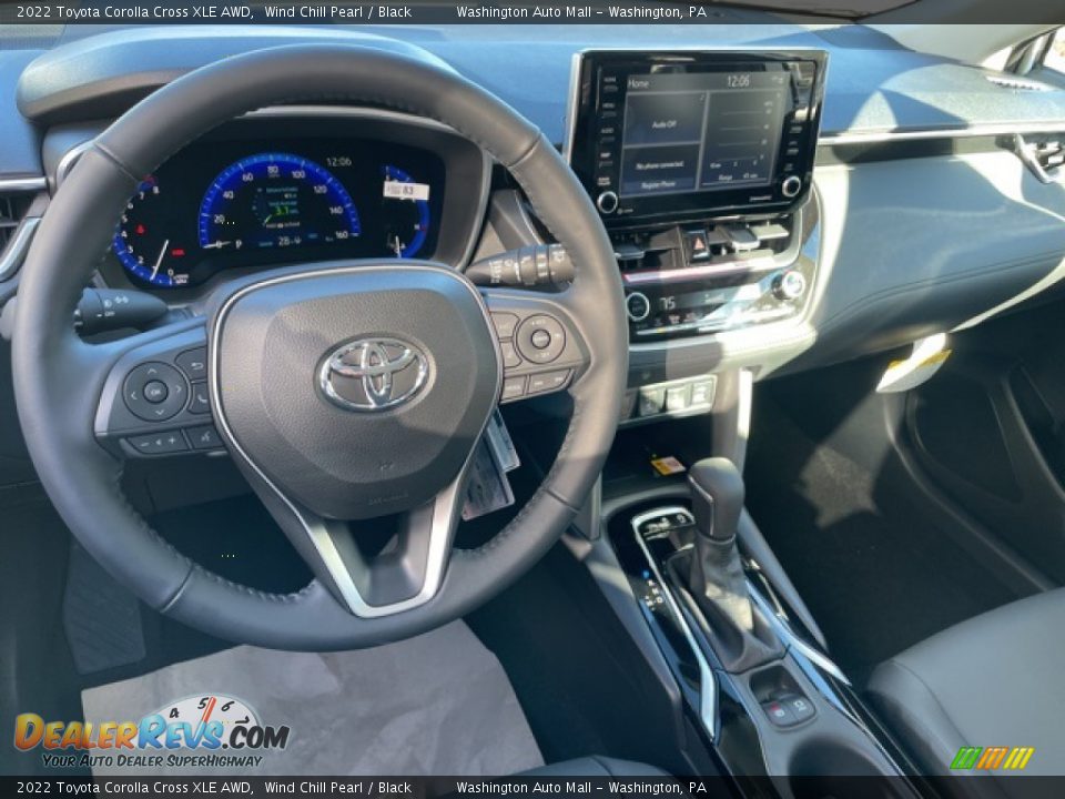 2022 Toyota Corolla Cross XLE AWD Wind Chill Pearl / Black Photo #4