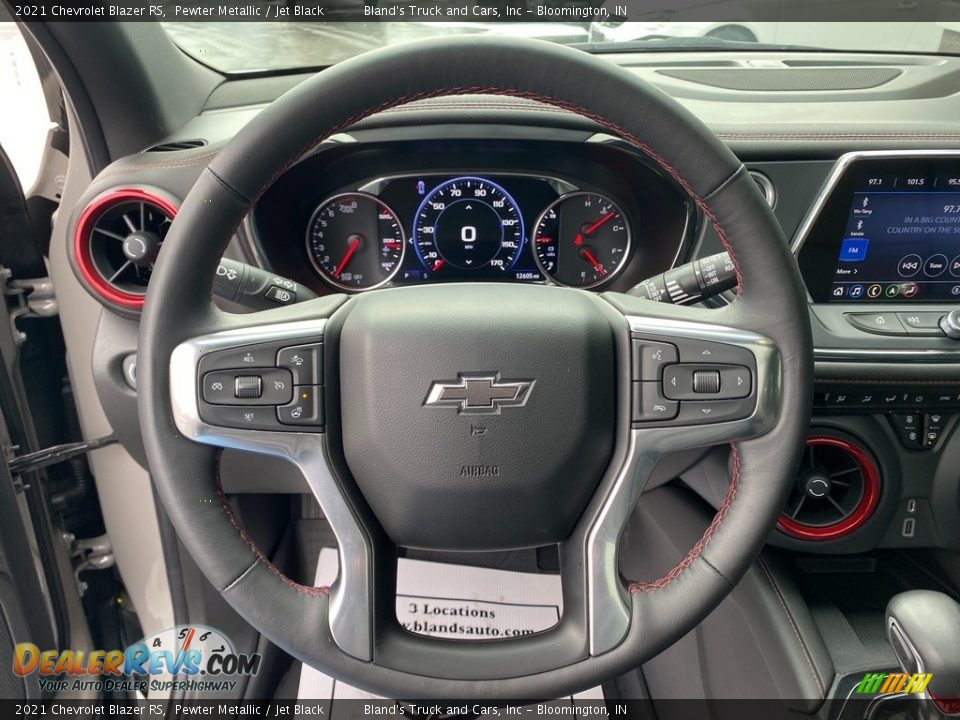 2021 Chevrolet Blazer RS Steering Wheel Photo #17