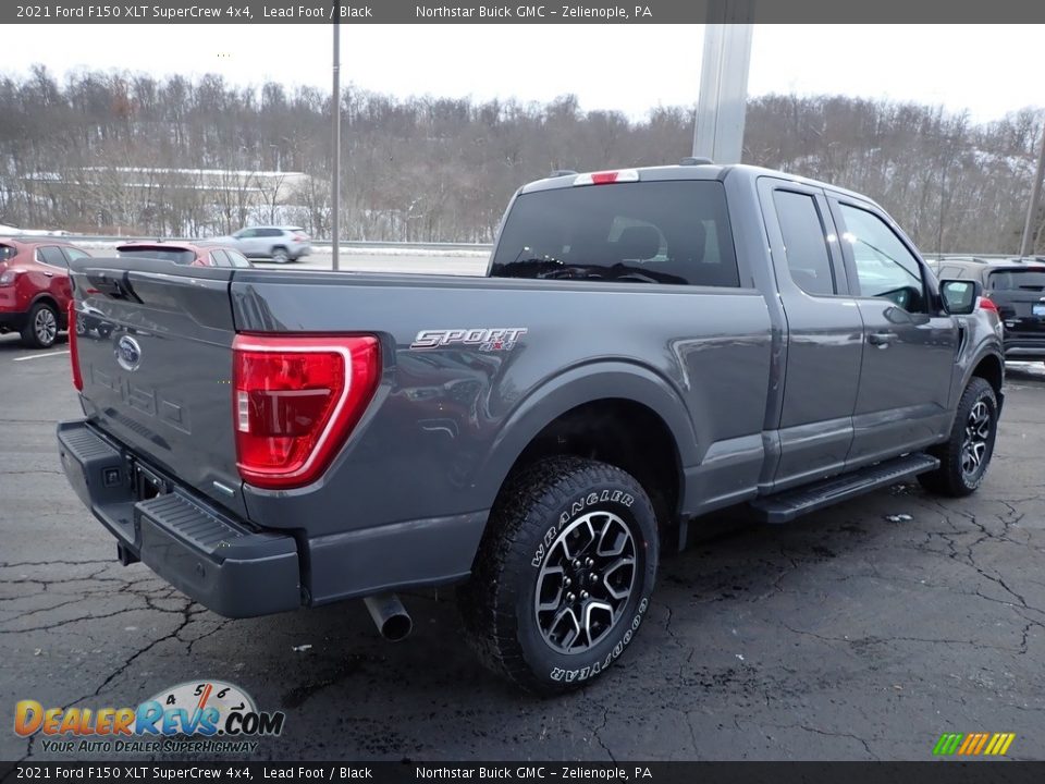 2021 Ford F150 XLT SuperCrew 4x4 Lead Foot / Black Photo #8