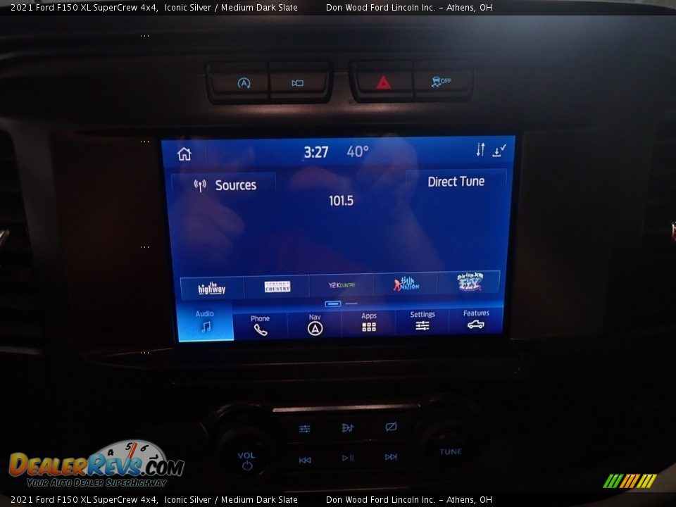 2021 Ford F150 XL SuperCrew 4x4 Iconic Silver / Medium Dark Slate Photo #2
