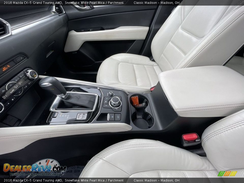 2018 Mazda CX-5 Grand Touring AWD Snowflake White Pearl Mica / Parchment Photo #15