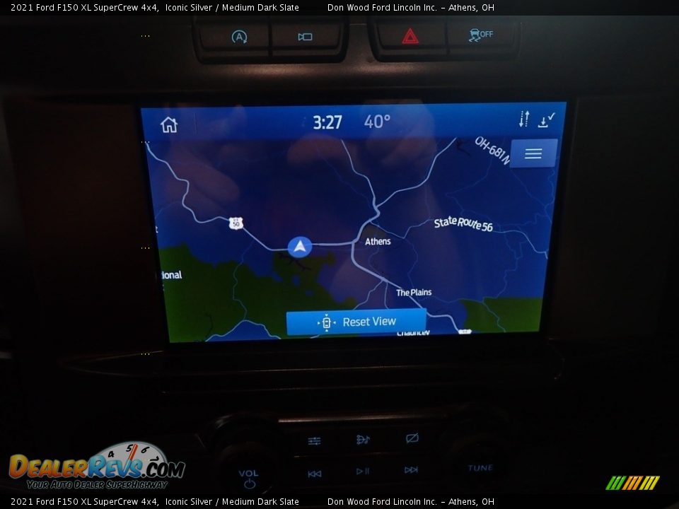 2021 Ford F150 XL SuperCrew 4x4 Iconic Silver / Medium Dark Slate Photo #3