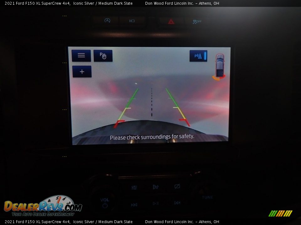 2021 Ford F150 XL SuperCrew 4x4 Iconic Silver / Medium Dark Slate Photo #4