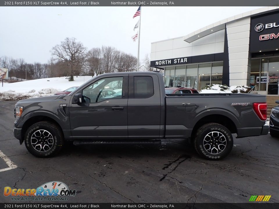 2021 Ford F150 XLT SuperCrew 4x4 Lead Foot / Black Photo #11