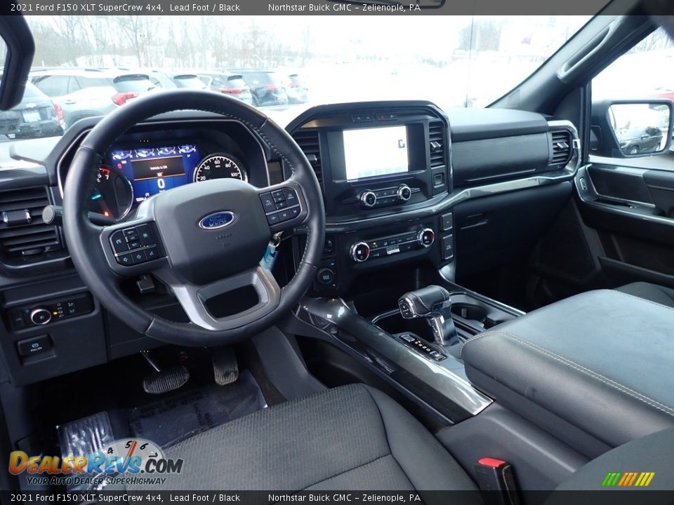 Front Seat of 2021 Ford F150 XLT SuperCrew 4x4 Photo #16
