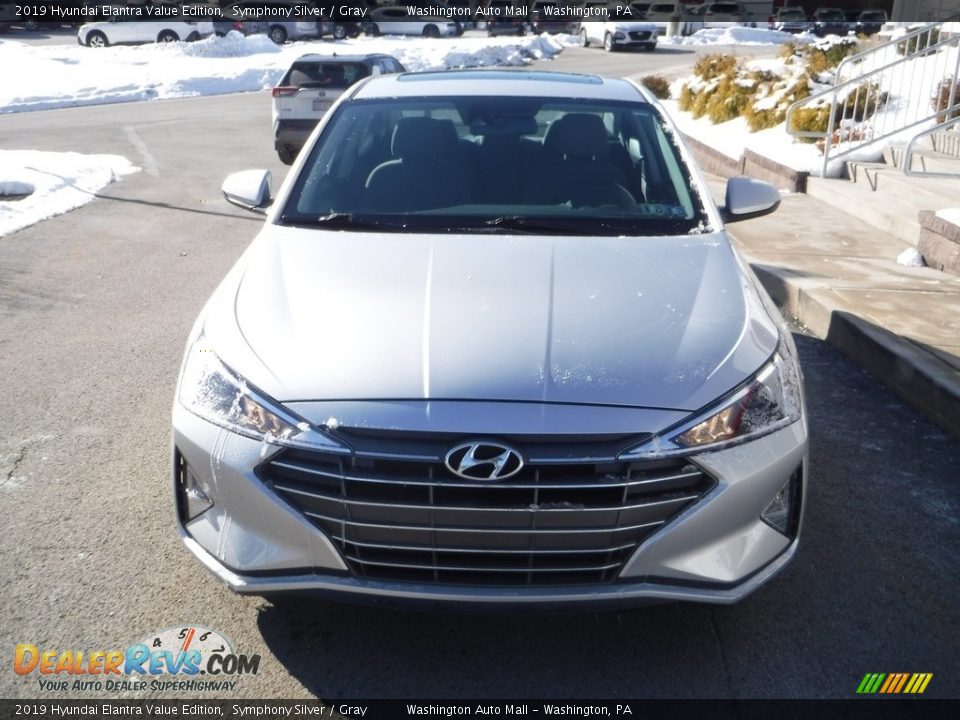 2019 Hyundai Elantra Value Edition Symphony Silver / Gray Photo #11