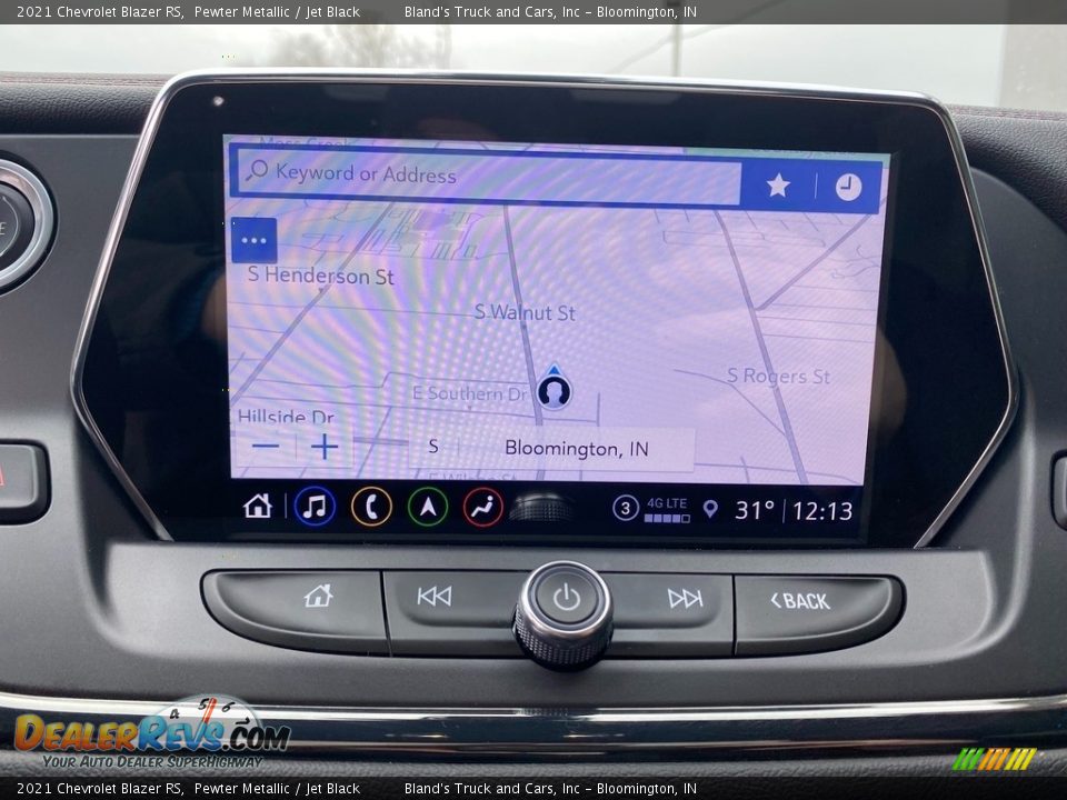 Navigation of 2021 Chevrolet Blazer RS Photo #31
