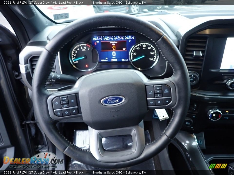 2021 Ford F150 XLT SuperCrew 4x4 Steering Wheel Photo #19