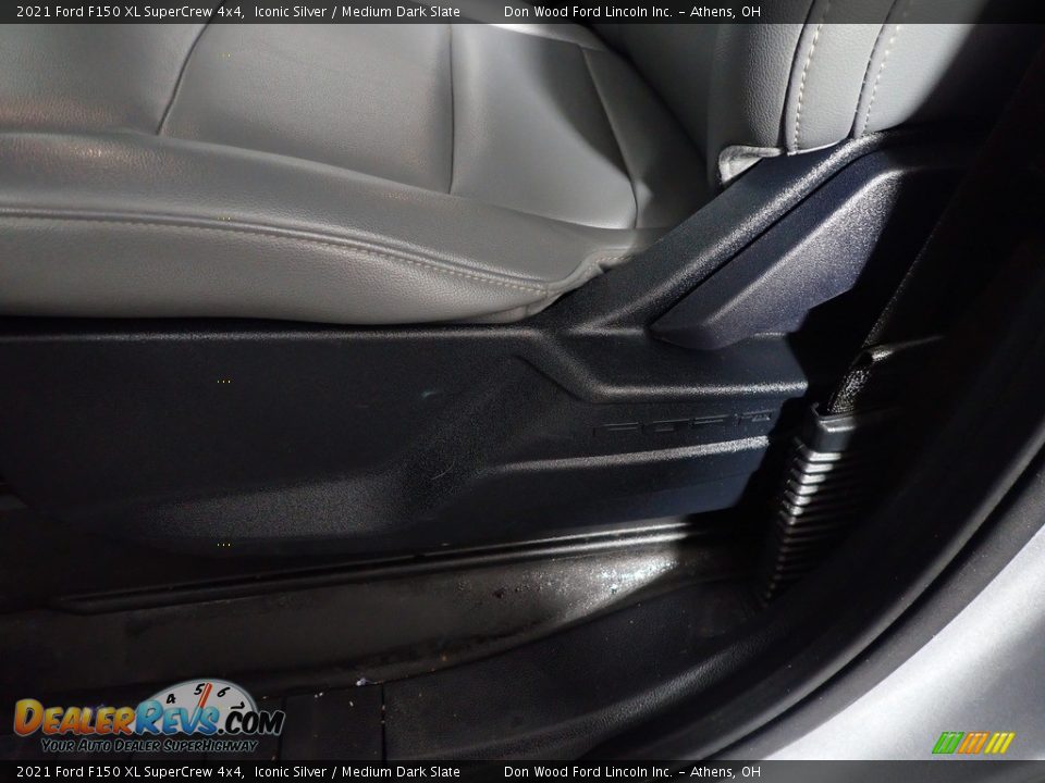 2021 Ford F150 XL SuperCrew 4x4 Iconic Silver / Medium Dark Slate Photo #23