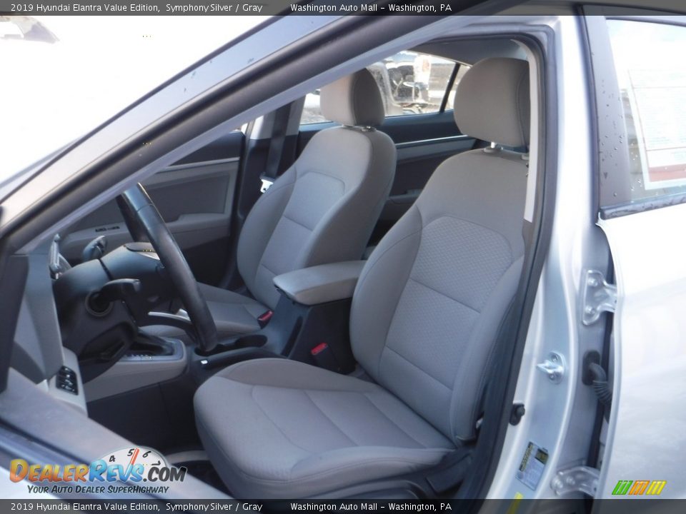 2019 Hyundai Elantra Value Edition Symphony Silver / Gray Photo #21