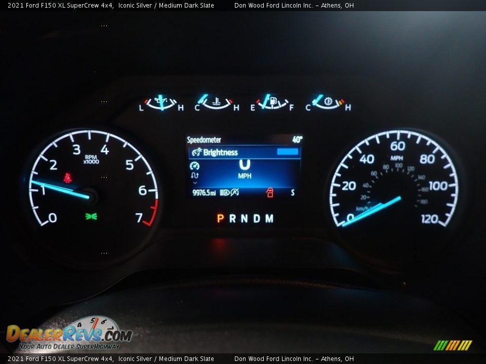2021 Ford F150 XL SuperCrew 4x4 Iconic Silver / Medium Dark Slate Photo #27