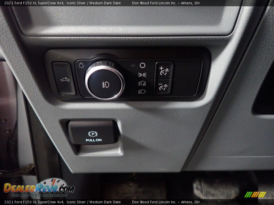 2021 Ford F150 XL SuperCrew 4x4 Iconic Silver / Medium Dark Slate Photo #30