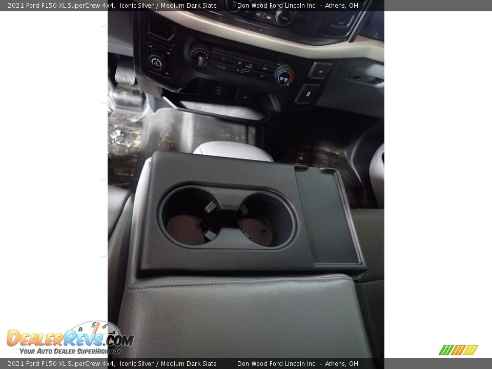 2021 Ford F150 XL SuperCrew 4x4 Iconic Silver / Medium Dark Slate Photo #32