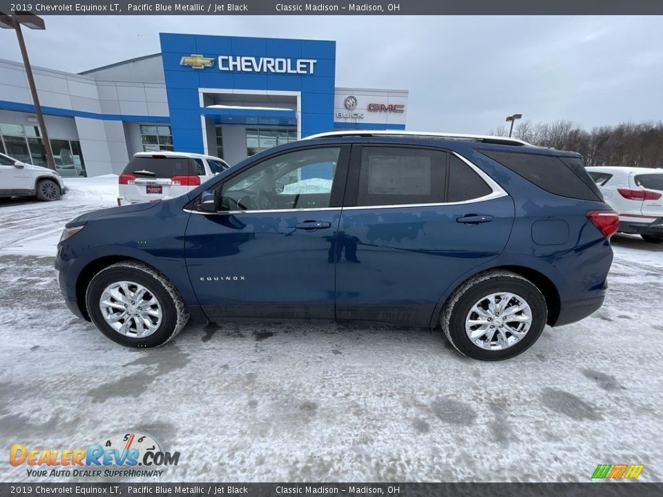 2019 Chevrolet Equinox LT Pacific Blue Metallic / Jet Black Photo #2