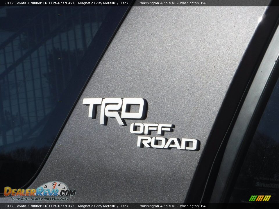 2017 Toyota 4Runner TRD Off-Road 4x4 Magnetic Gray Metallic / Black Photo #3