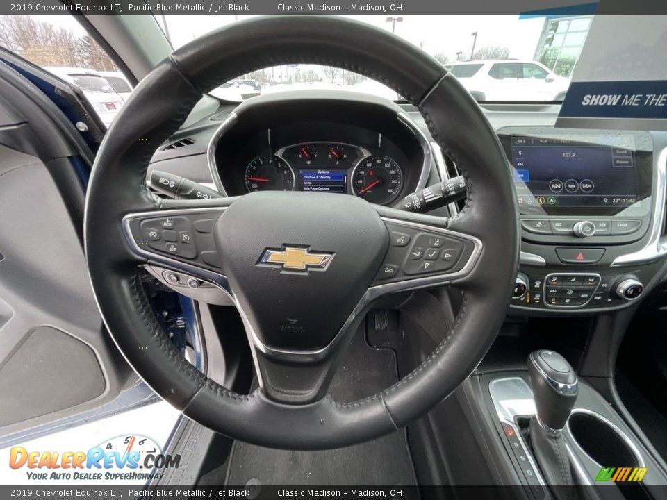 2019 Chevrolet Equinox LT Pacific Blue Metallic / Jet Black Photo #9