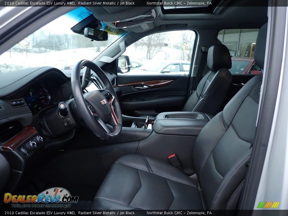Front Seat of 2019 Cadillac Escalade ESV Luxury 4WD Photo #15