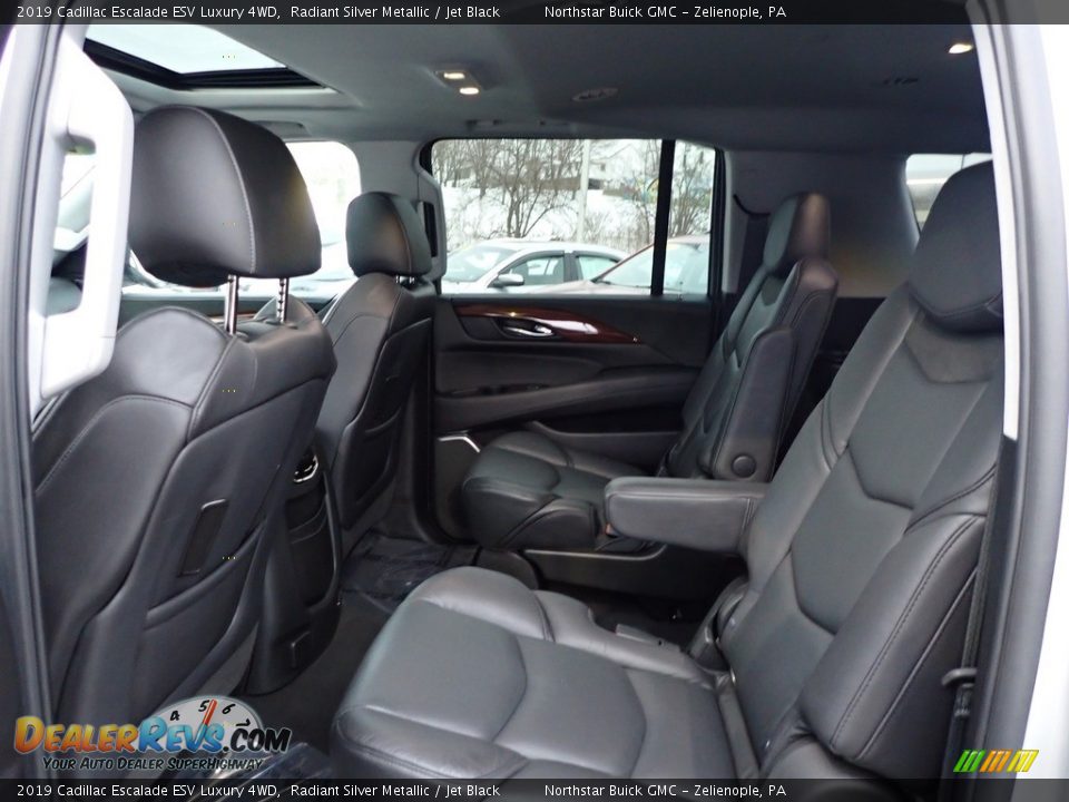 Rear Seat of 2019 Cadillac Escalade ESV Luxury 4WD Photo #16
