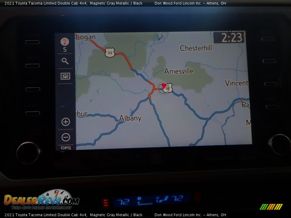 2021 Toyota Tacoma Limited Double Cab 4x4 Magnetic Gray Metallic / Black Photo #4