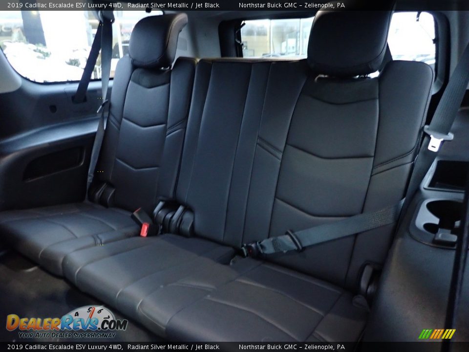 Rear Seat of 2019 Cadillac Escalade ESV Luxury 4WD Photo #17