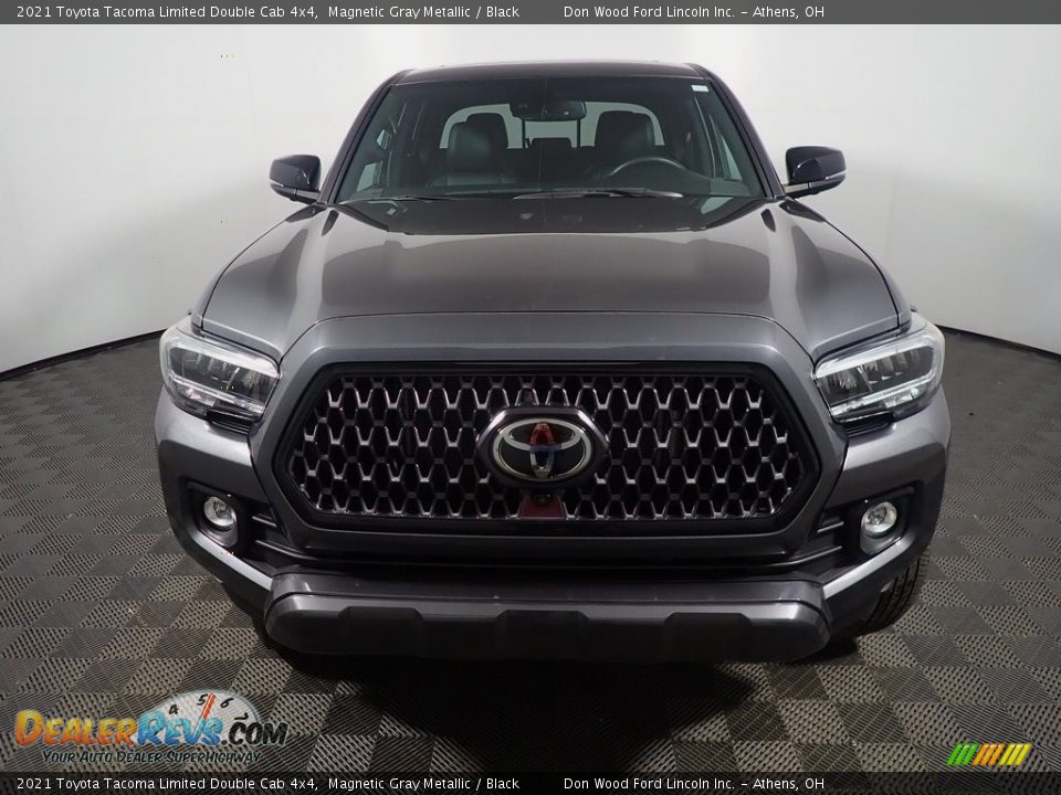 2021 Toyota Tacoma Limited Double Cab 4x4 Magnetic Gray Metallic / Black Photo #8