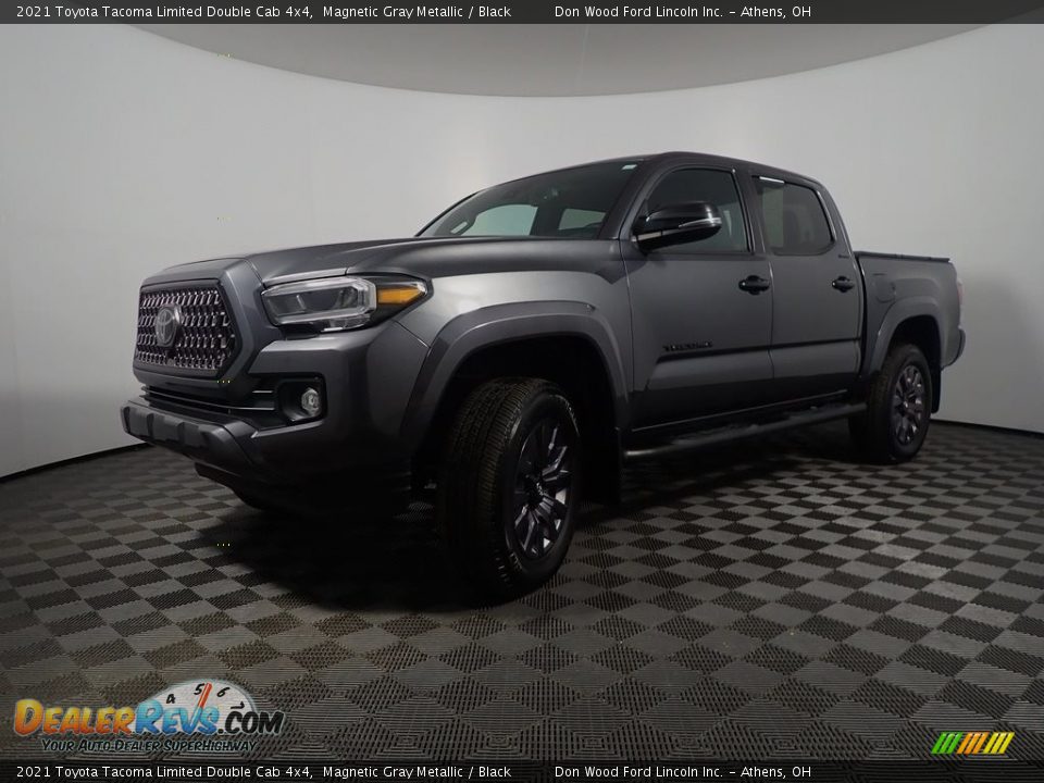 2021 Toyota Tacoma Limited Double Cab 4x4 Magnetic Gray Metallic / Black Photo #11