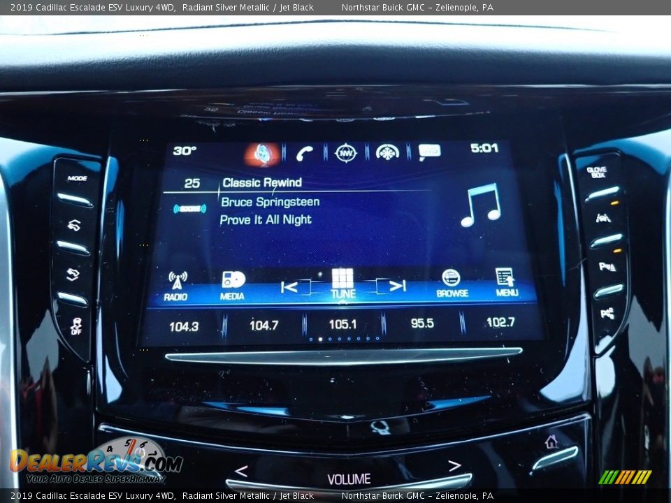 2019 Cadillac Escalade ESV Luxury 4WD Radiant Silver Metallic / Jet Black Photo #23
