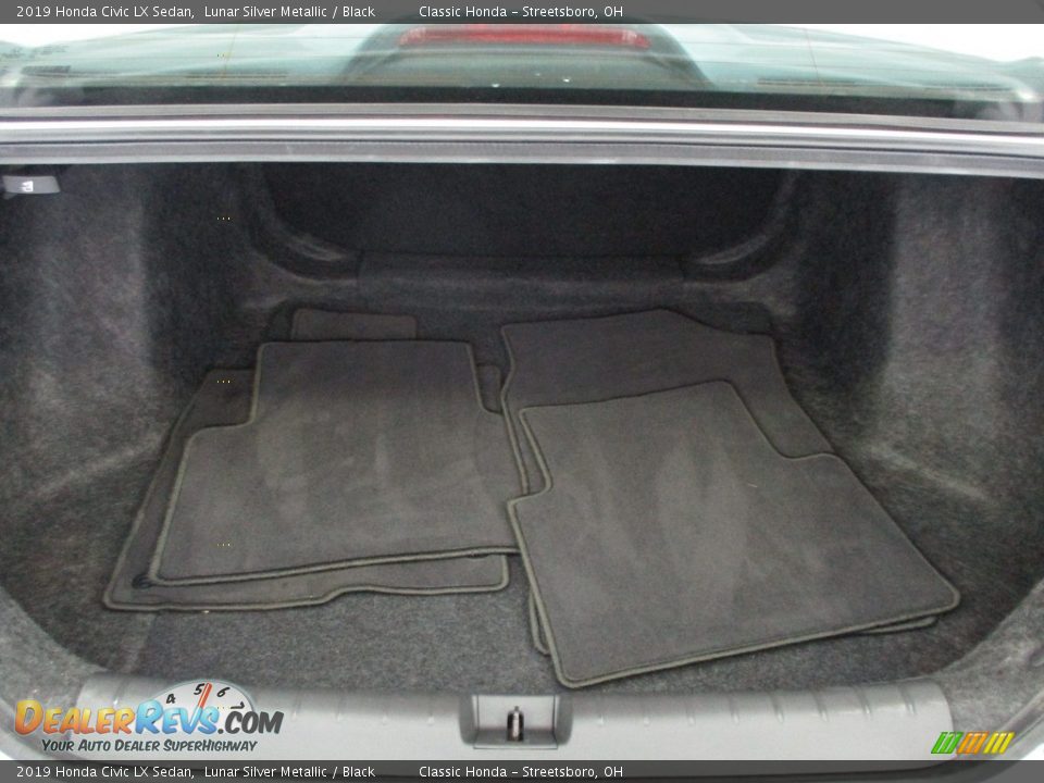 2019 Honda Civic LX Sedan Lunar Silver Metallic / Black Photo #20