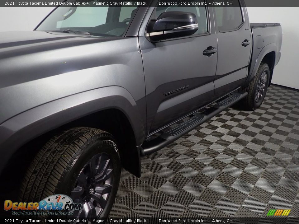 2021 Toyota Tacoma Limited Double Cab 4x4 Magnetic Gray Metallic / Black Photo #13