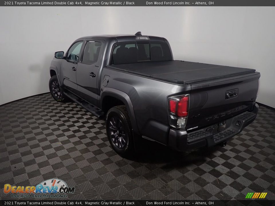 2021 Toyota Tacoma Limited Double Cab 4x4 Magnetic Gray Metallic / Black Photo #15