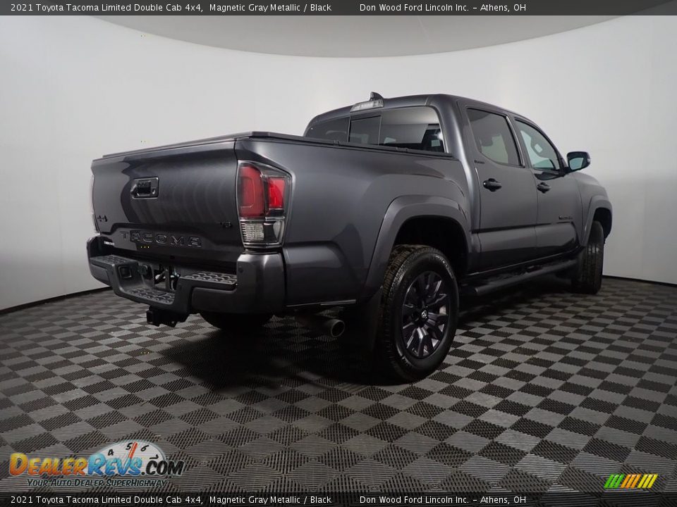 2021 Toyota Tacoma Limited Double Cab 4x4 Magnetic Gray Metallic / Black Photo #18
