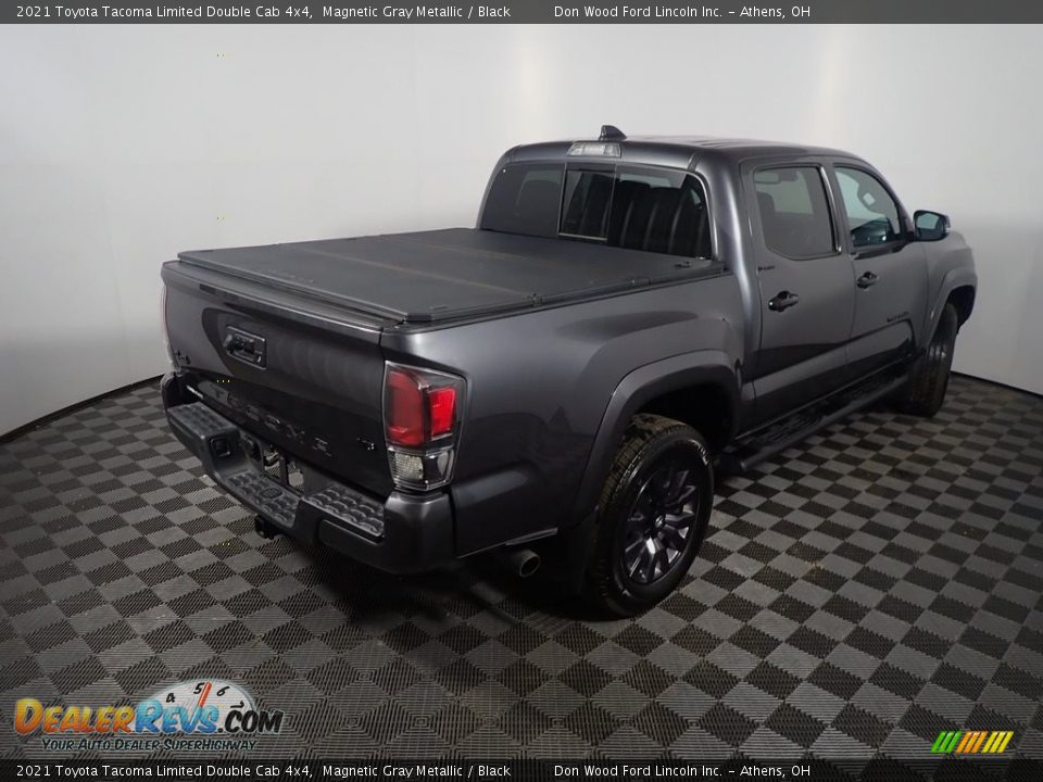 2021 Toyota Tacoma Limited Double Cab 4x4 Magnetic Gray Metallic / Black Photo #19