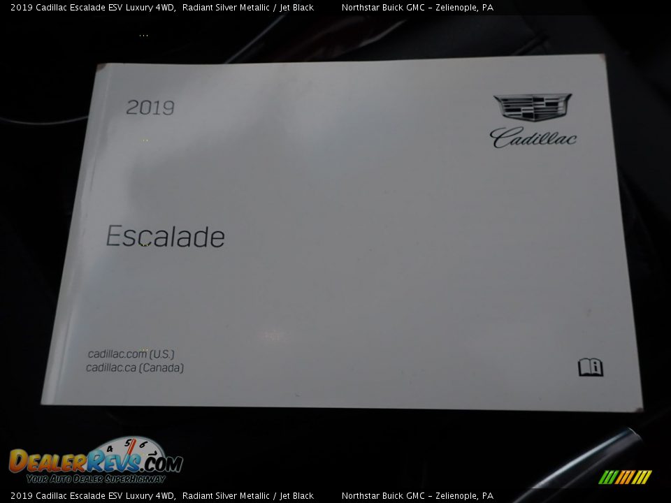 2019 Cadillac Escalade ESV Luxury 4WD Radiant Silver Metallic / Jet Black Photo #29