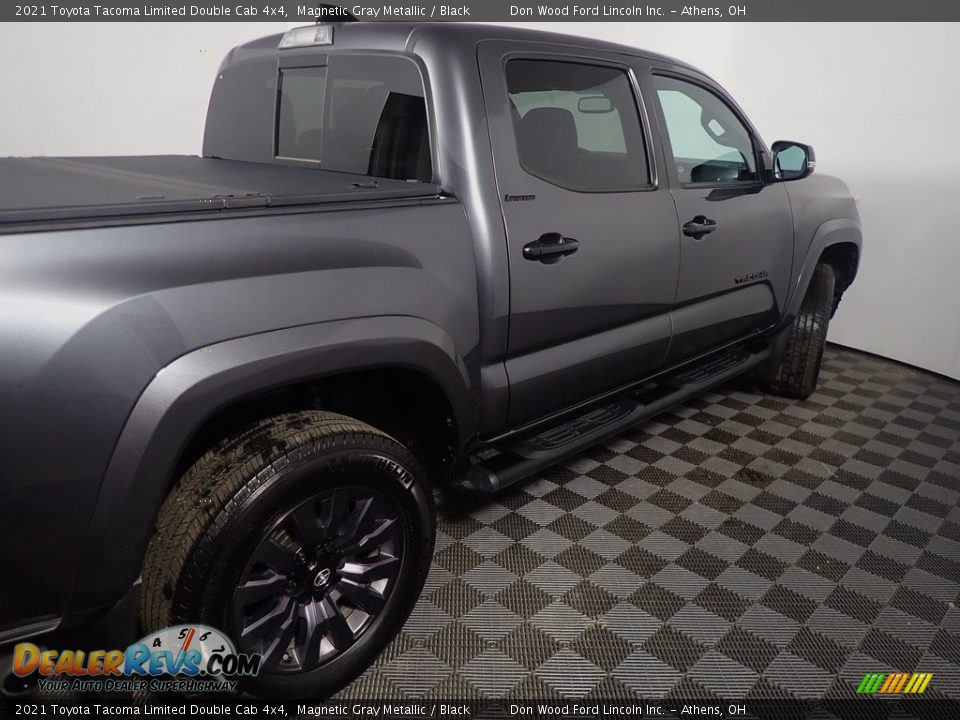 2021 Toyota Tacoma Limited Double Cab 4x4 Magnetic Gray Metallic / Black Photo #21