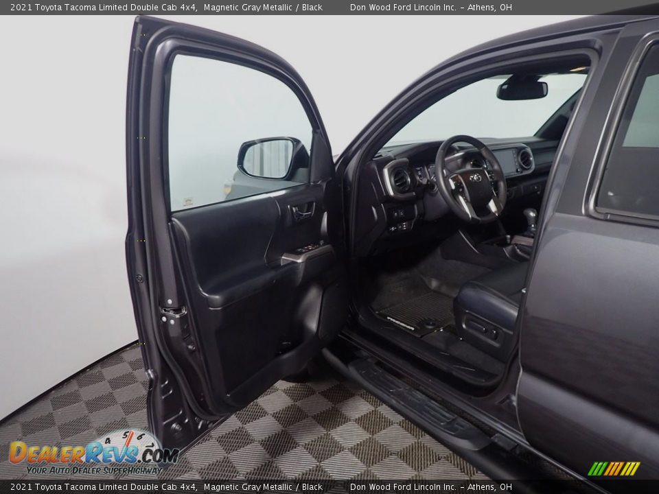 2021 Toyota Tacoma Limited Double Cab 4x4 Magnetic Gray Metallic / Black Photo #22