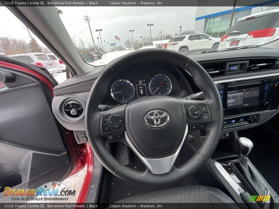 2018 Toyota Corolla SE Barcelona Red Metallic / Black Photo #10