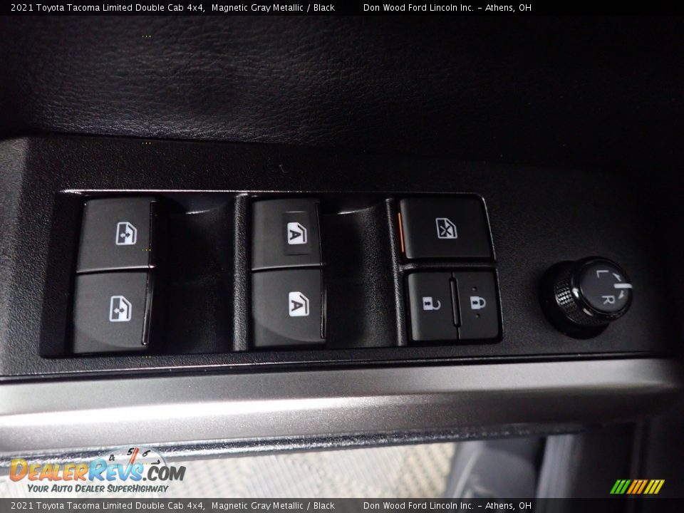2021 Toyota Tacoma Limited Double Cab 4x4 Magnetic Gray Metallic / Black Photo #23
