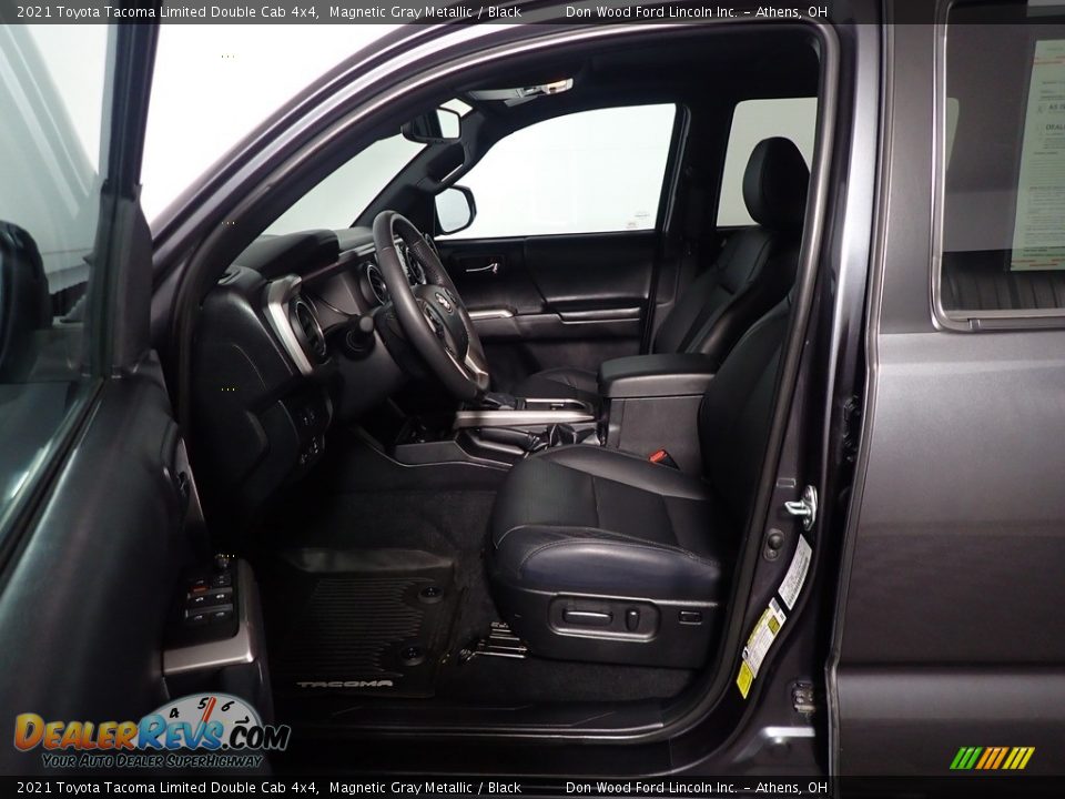 2021 Toyota Tacoma Limited Double Cab 4x4 Magnetic Gray Metallic / Black Photo #24