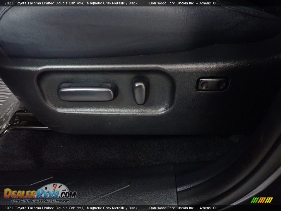 2021 Toyota Tacoma Limited Double Cab 4x4 Magnetic Gray Metallic / Black Photo #25