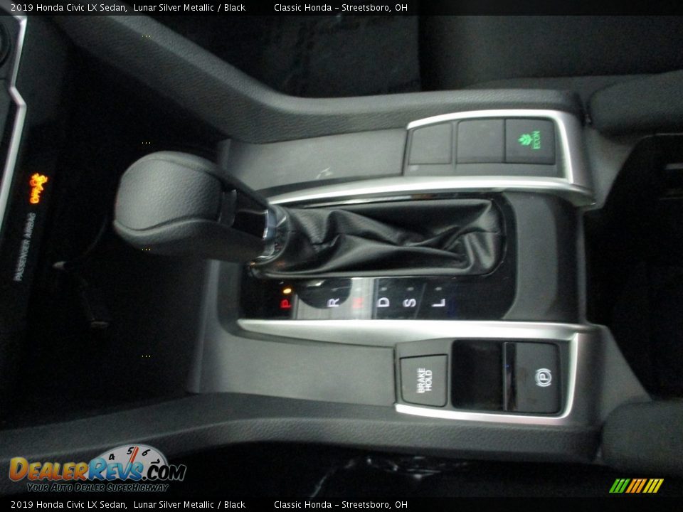 2019 Honda Civic LX Sedan Lunar Silver Metallic / Black Photo #33