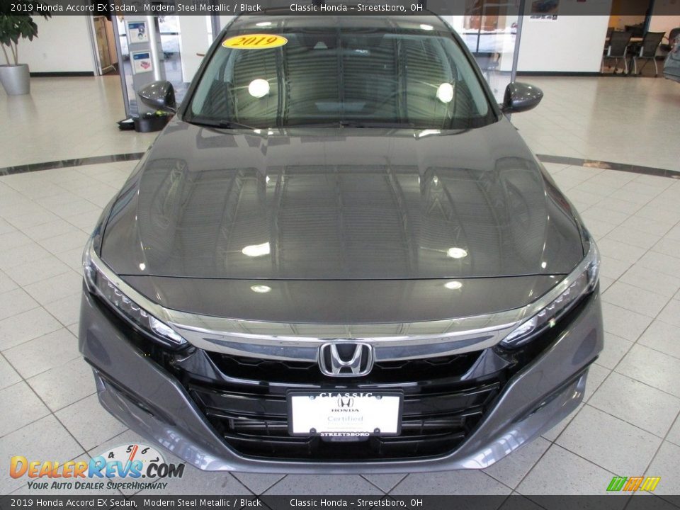 2019 Honda Accord EX Sedan Modern Steel Metallic / Black Photo #2