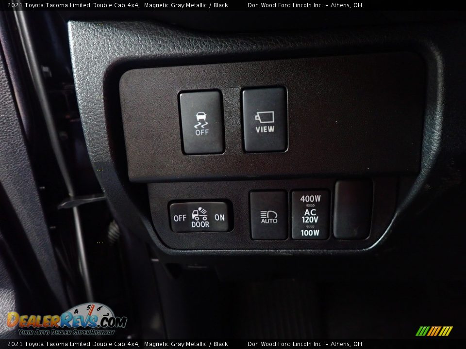 2021 Toyota Tacoma Limited Double Cab 4x4 Magnetic Gray Metallic / Black Photo #33