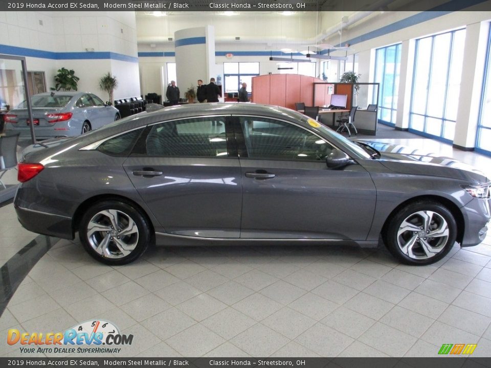2019 Honda Accord EX Sedan Modern Steel Metallic / Black Photo #4