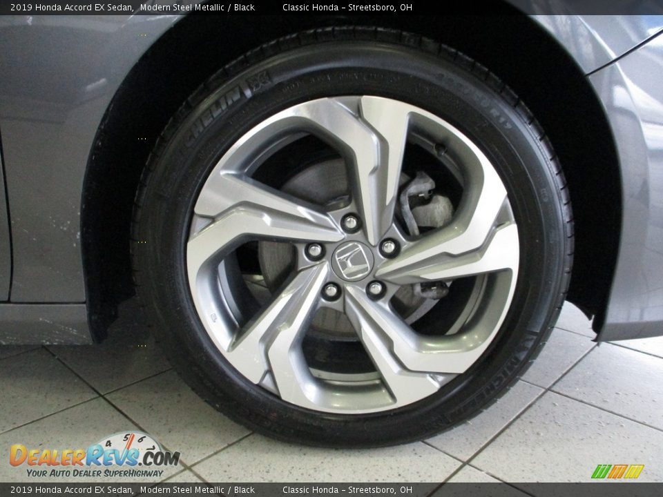 2019 Honda Accord EX Sedan Modern Steel Metallic / Black Photo #5