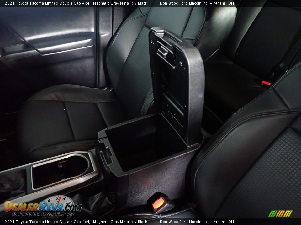 2021 Toyota Tacoma Limited Double Cab 4x4 Magnetic Gray Metallic / Black Photo #36